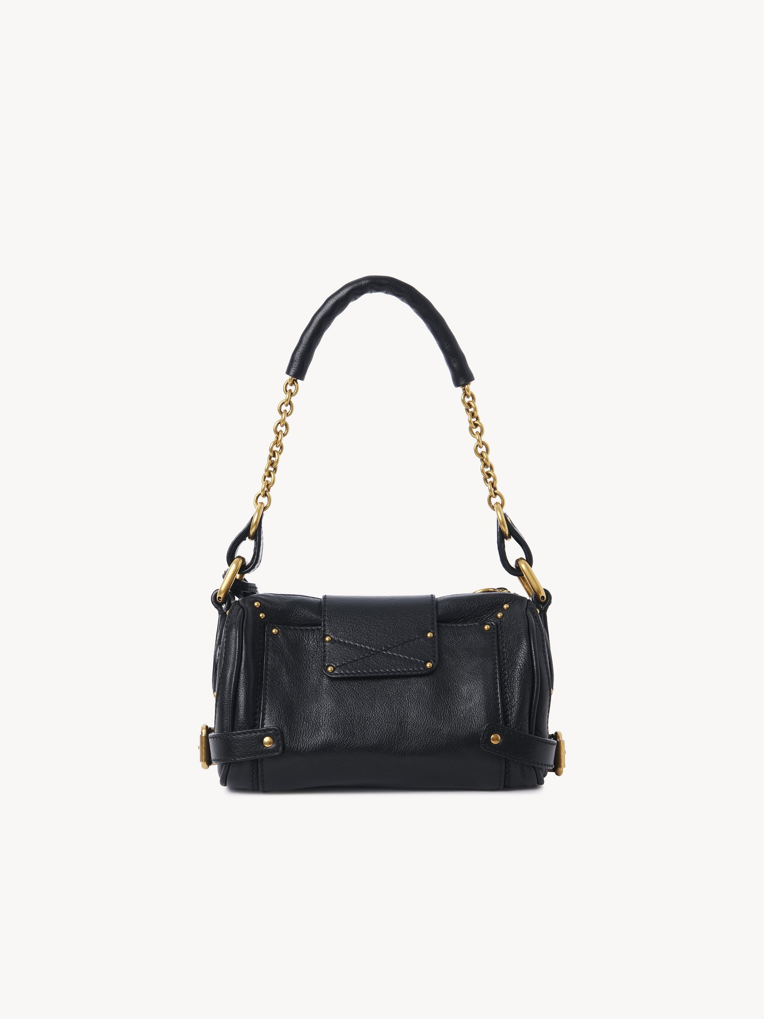 Chloé Borsa Con Catena Paddington Piccola In Pelle Granata In Black