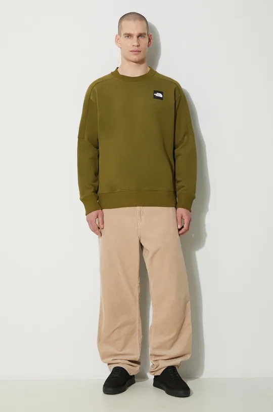 THE NORTH FACE THE 489 LOGO-PATCH SWEATSHIRT 