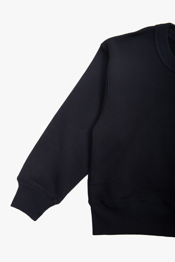 Acne Studios Logo Sweater In Black