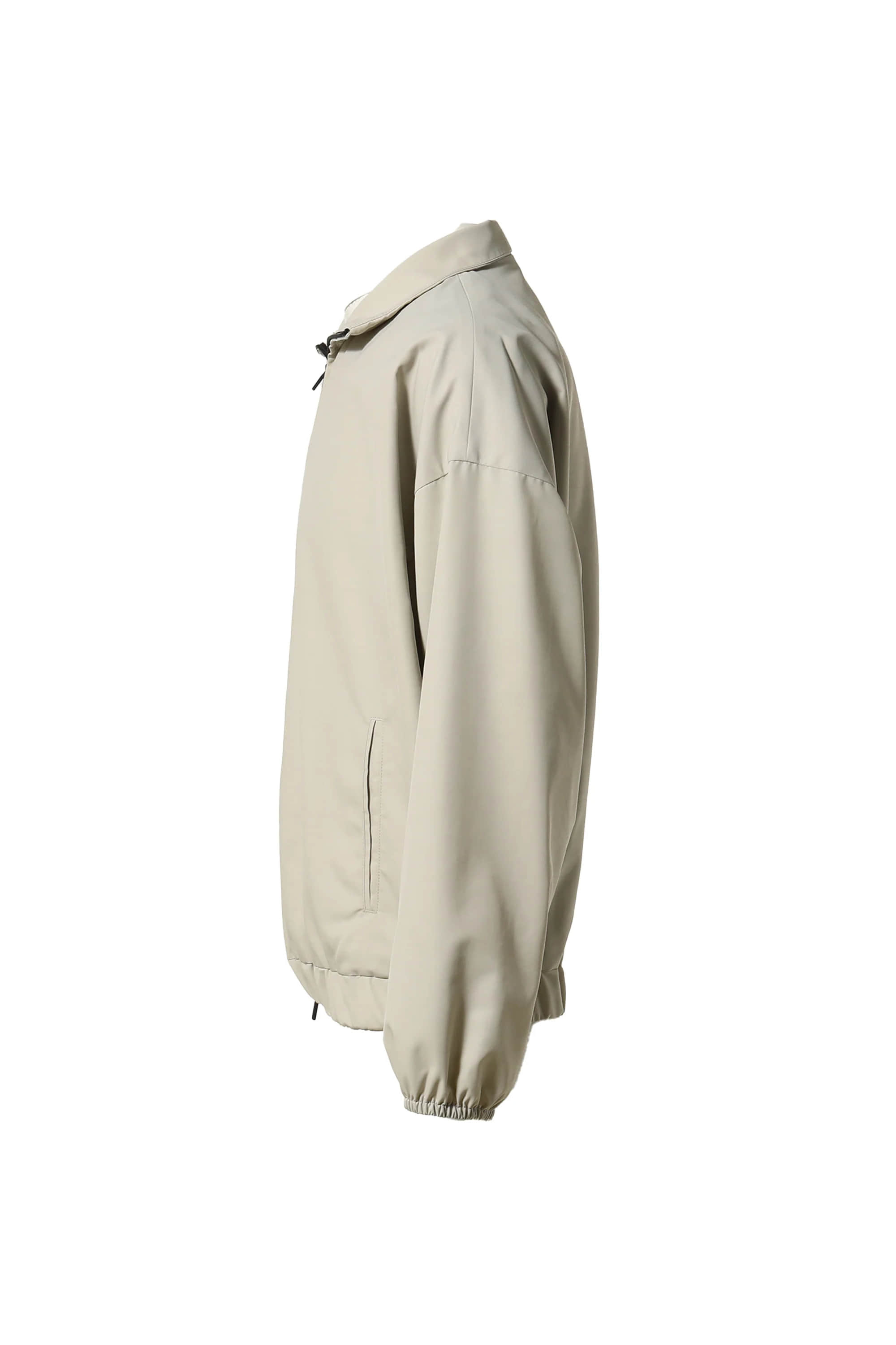 Fear Of God High Collar Long Sleeve Casual Jacket In Burgundy