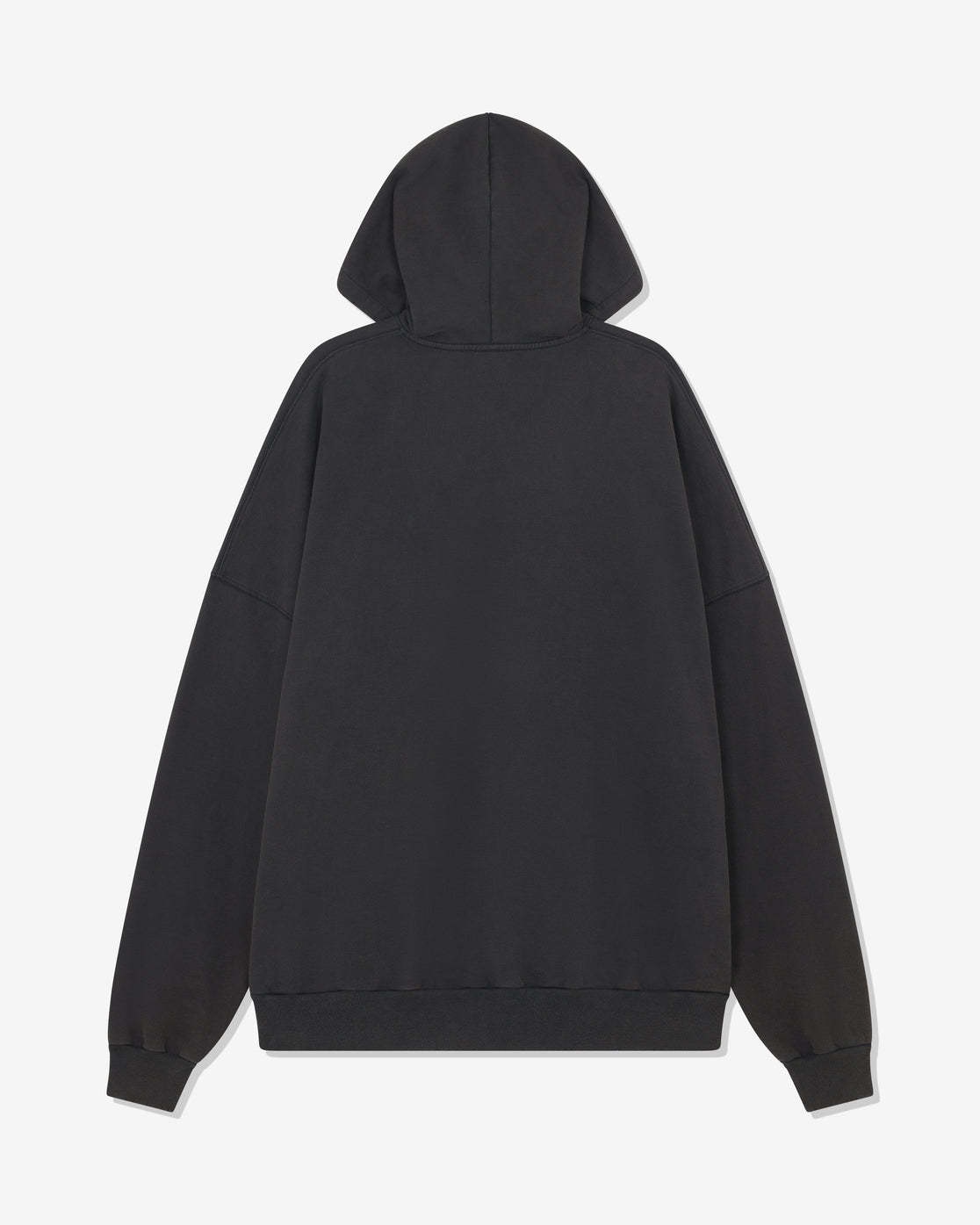 Vaquera Black Giant Hoodie In Black