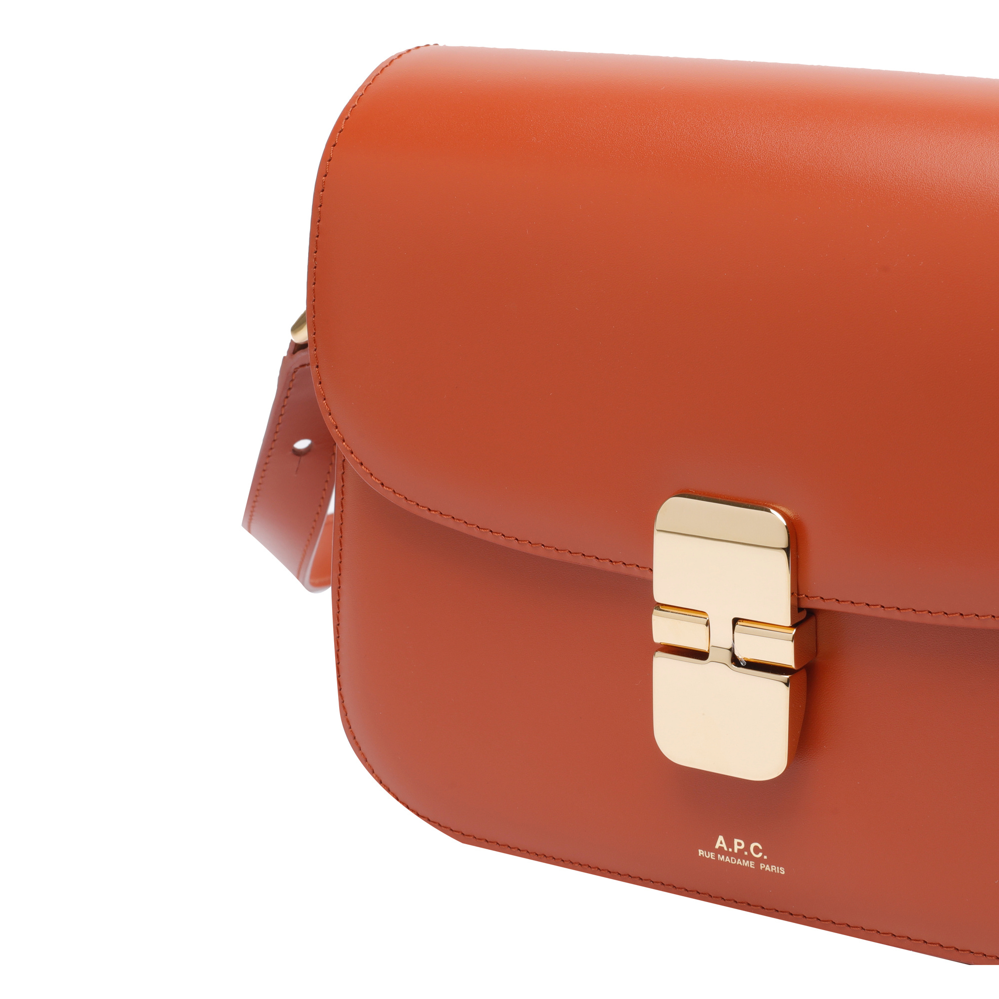 Apc Grace Small Bag In Brown