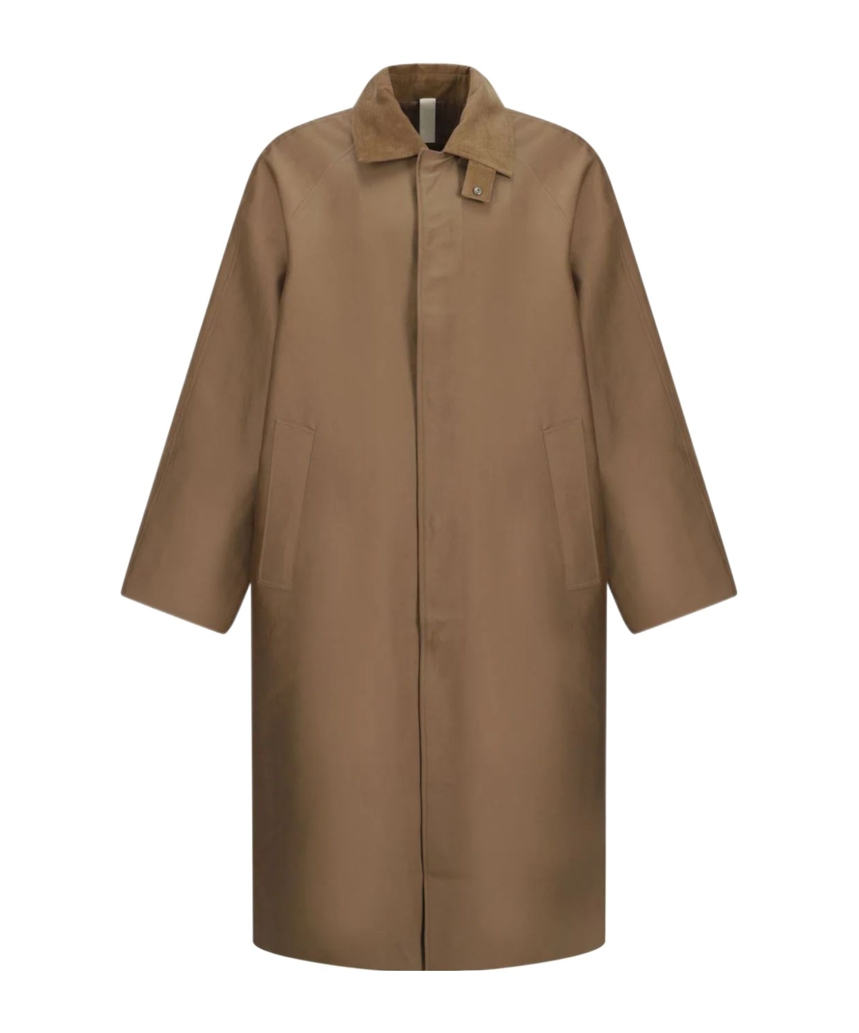 Sunflower Long-sleeved Trench Coat In Brown