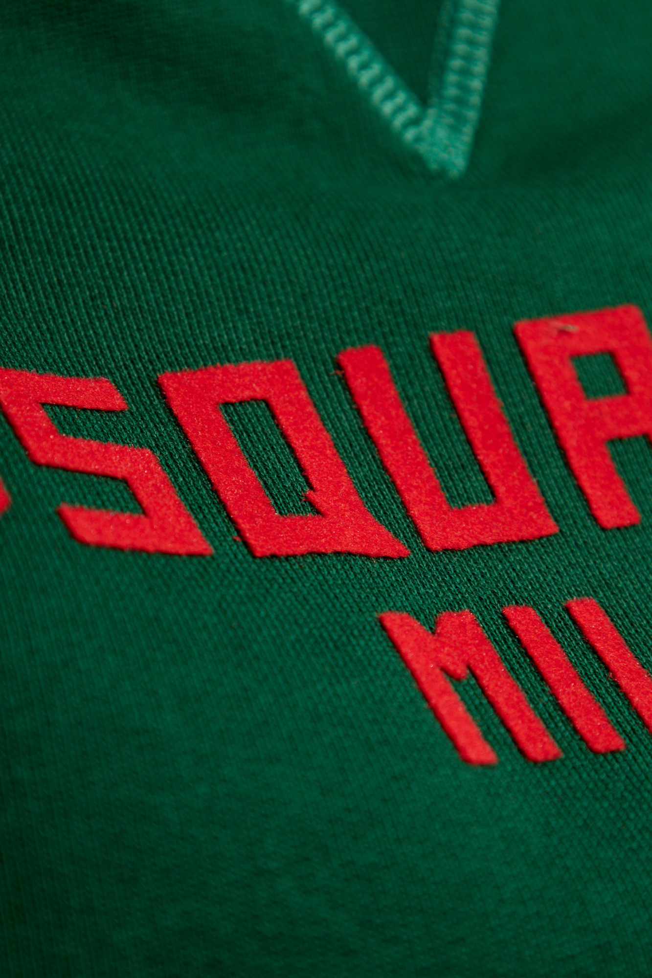 Dsquared2 Printed Sweatshirt In Green