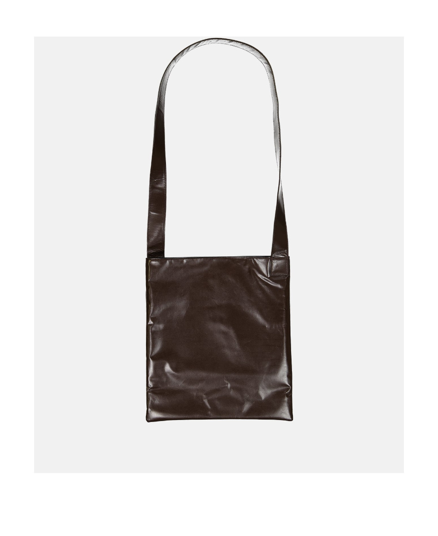 Valentino Logo Shoulder Bag In Black