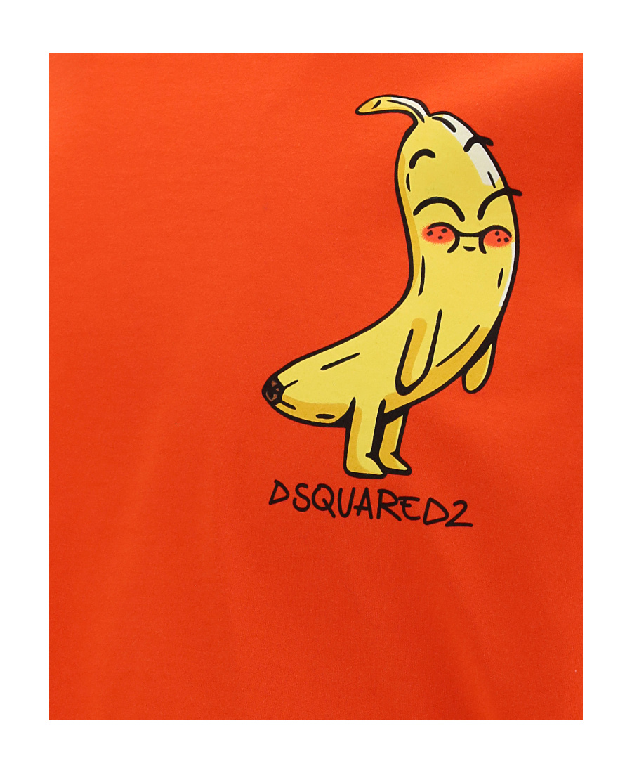 Dsquared2 Logo Banana Character-print T-shirt