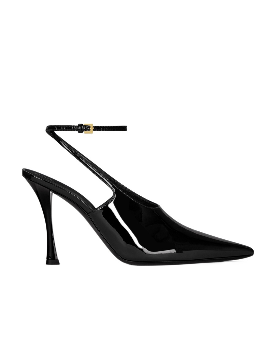 Givenchy Sleek Slingback Pumps With Pointed Design In Black