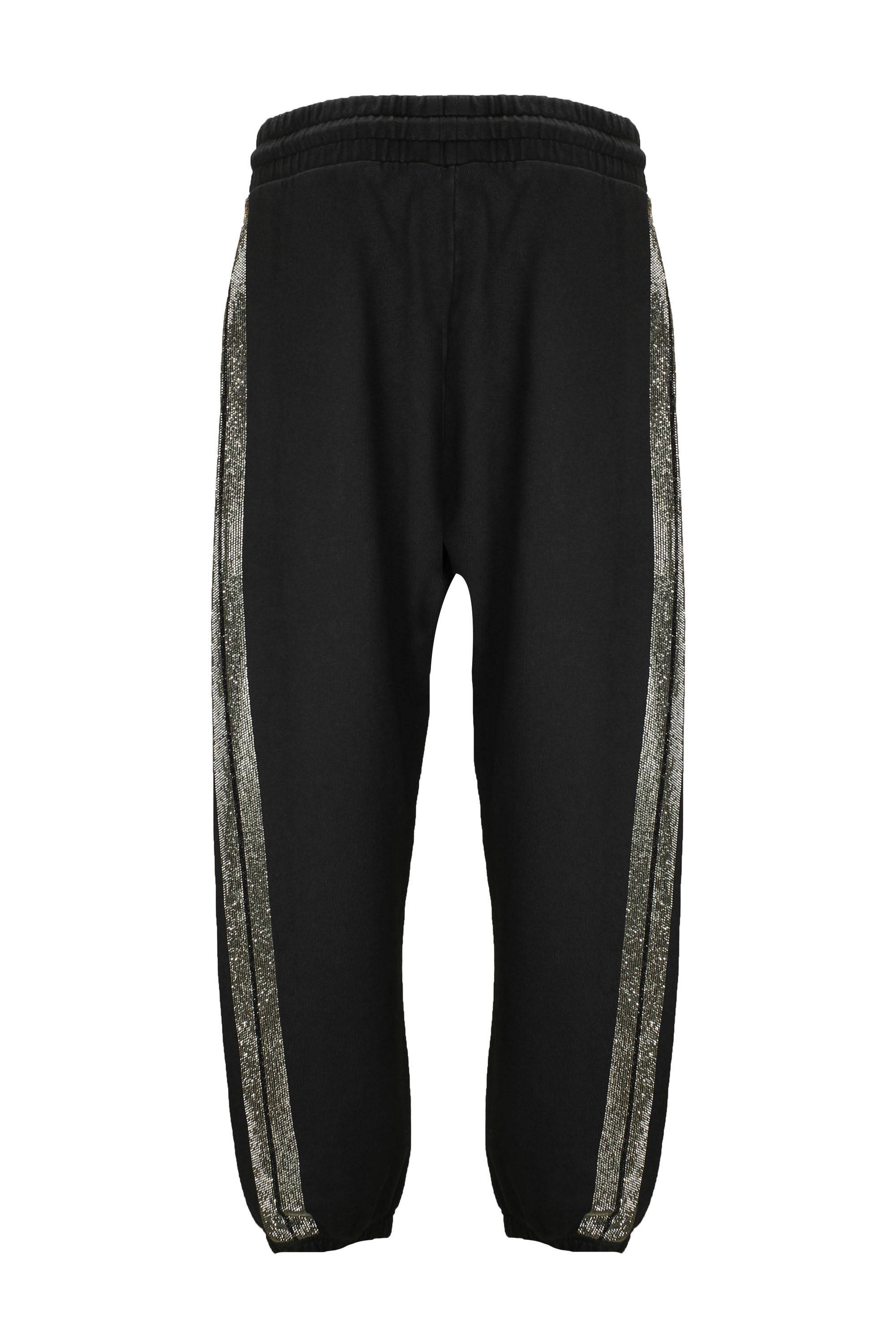 Palm Angels Logo-print Cotton Track Pants In Black