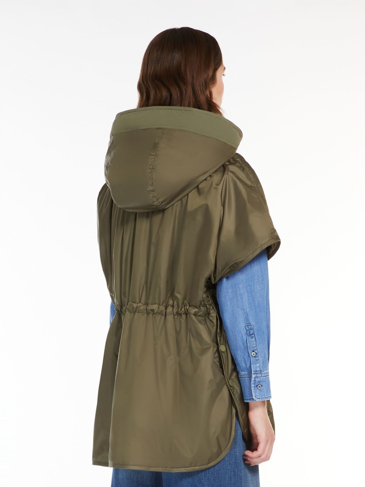 WEEKEND MAX MARA WEEKEND MAX MARA ZIP-UP DRAWSTRING REVERSIBLE JACKET