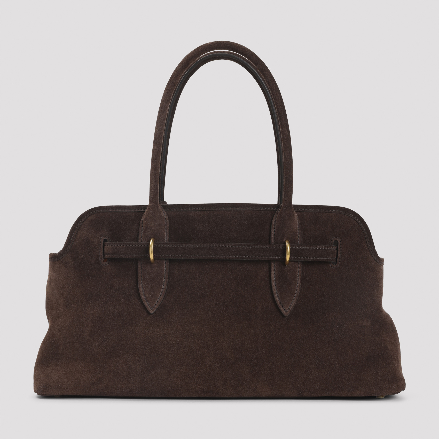 Miu Miu Aventure Suede Bag In Black