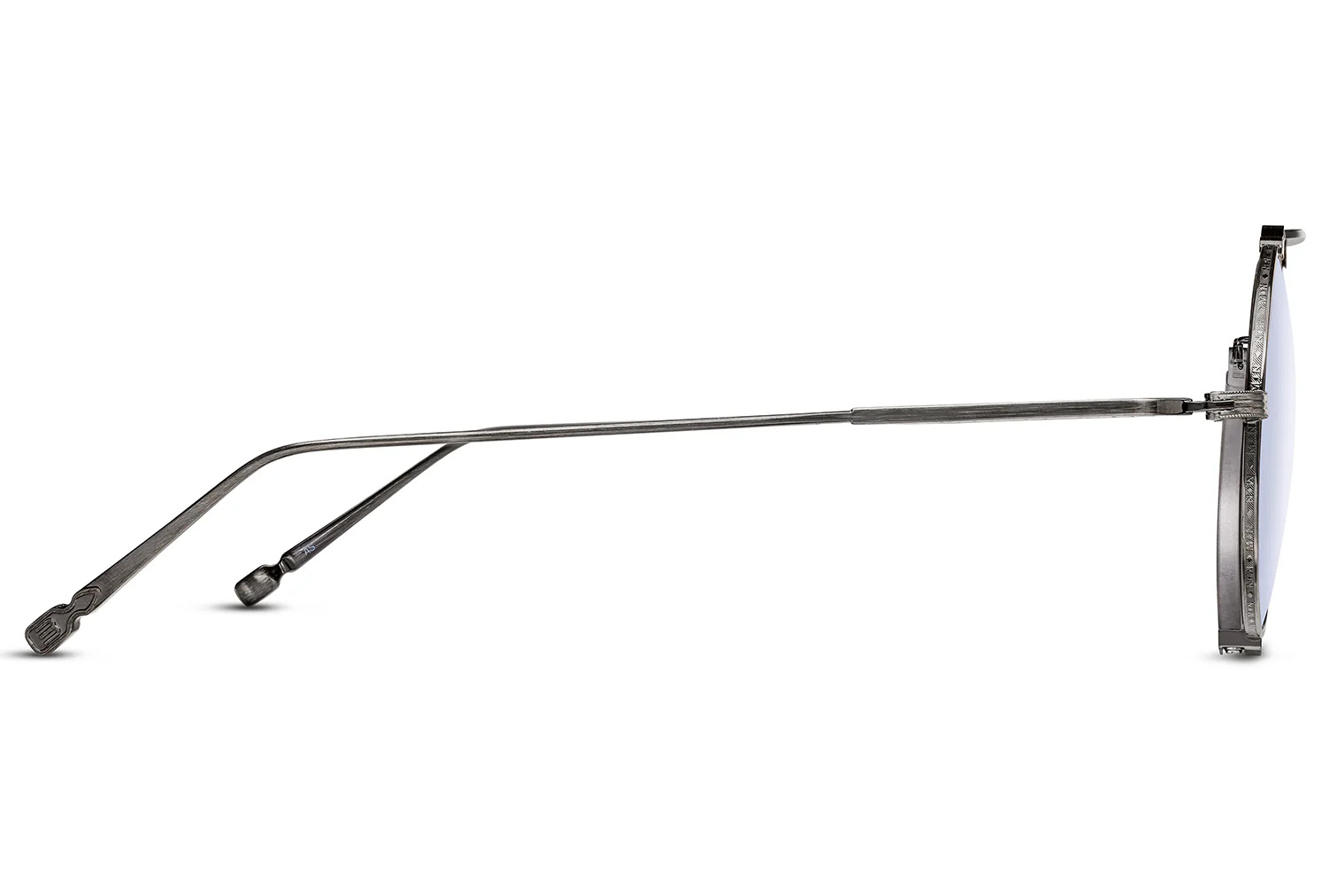 Matsuda Round Sunglasses In Silver