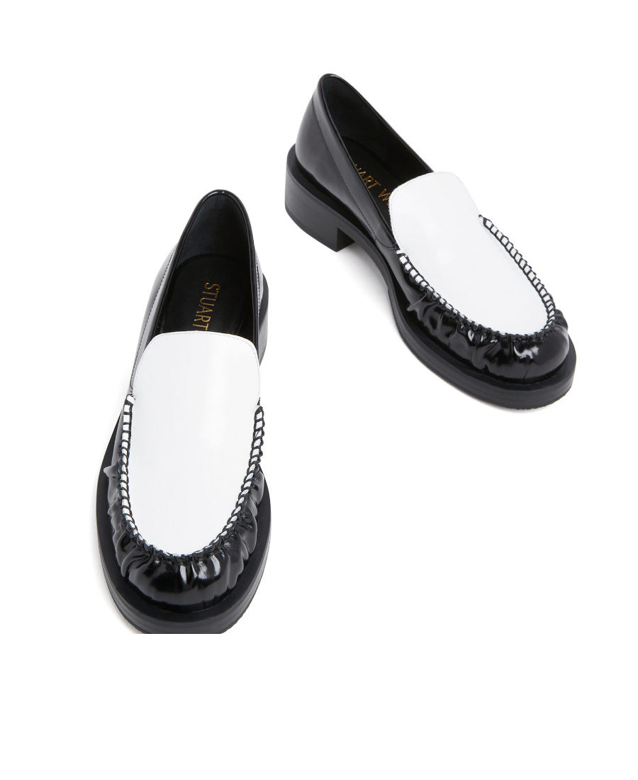 Stuart Weitzman Grayson Colour-block Design Loafers