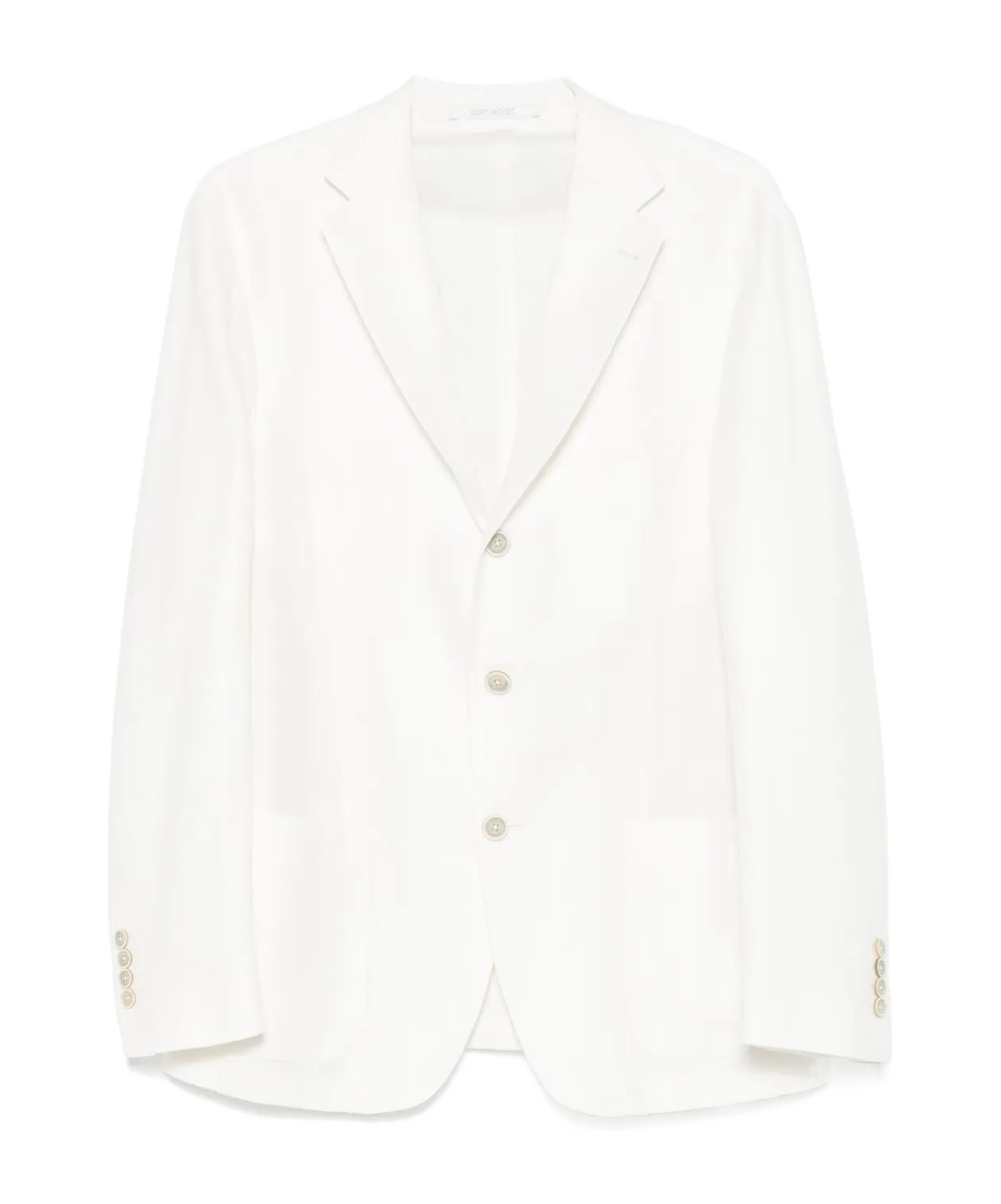 Eleventy Single-breasted Blazer In White