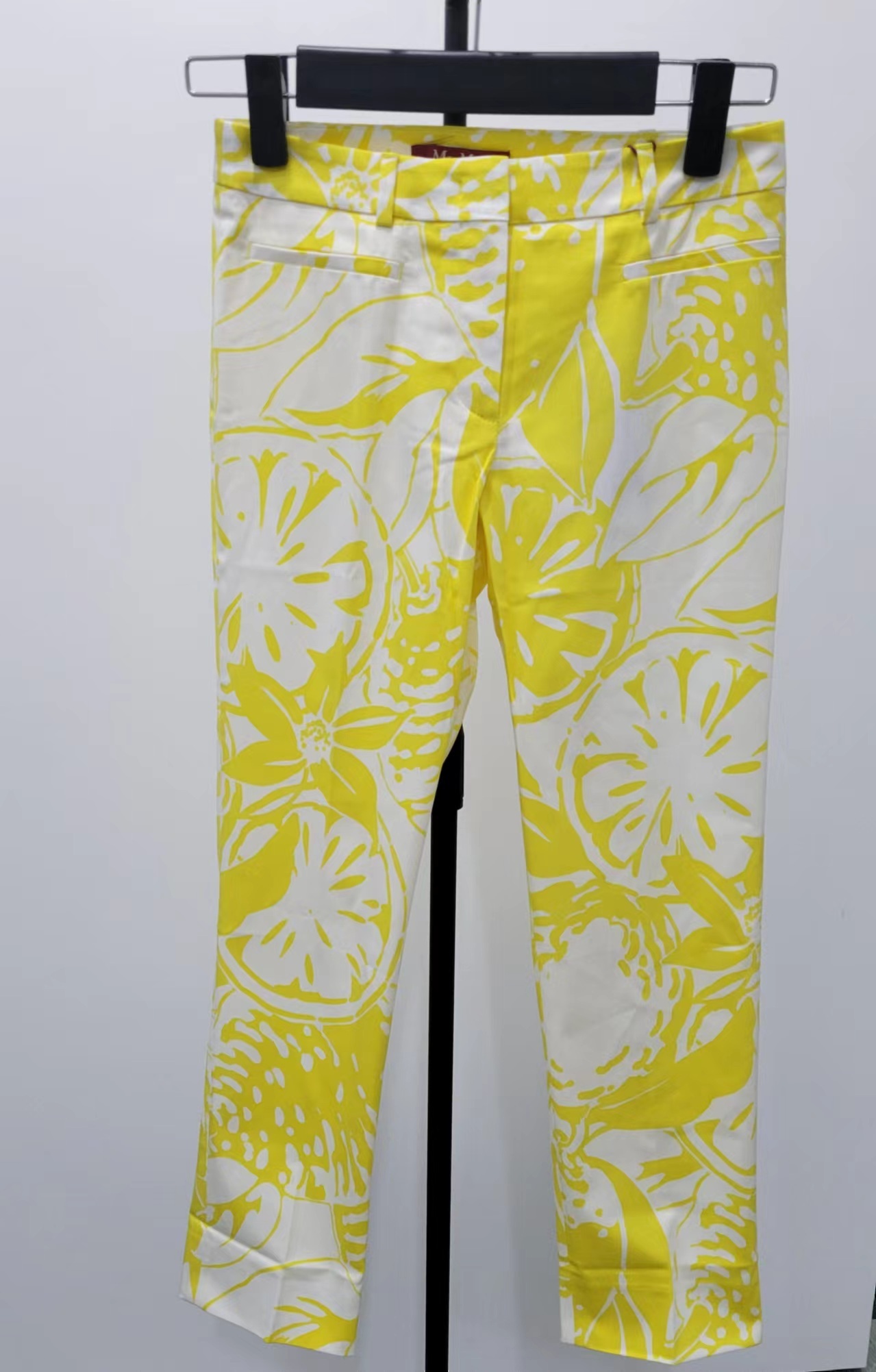 Max Mara Belt-loop Casual Pants In Multicolor