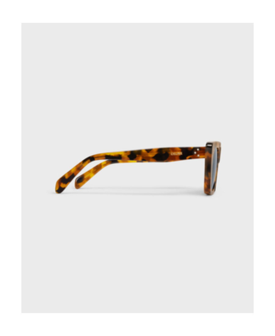 Celine Cat Eye S187 Sunglasses In Acetate In Black