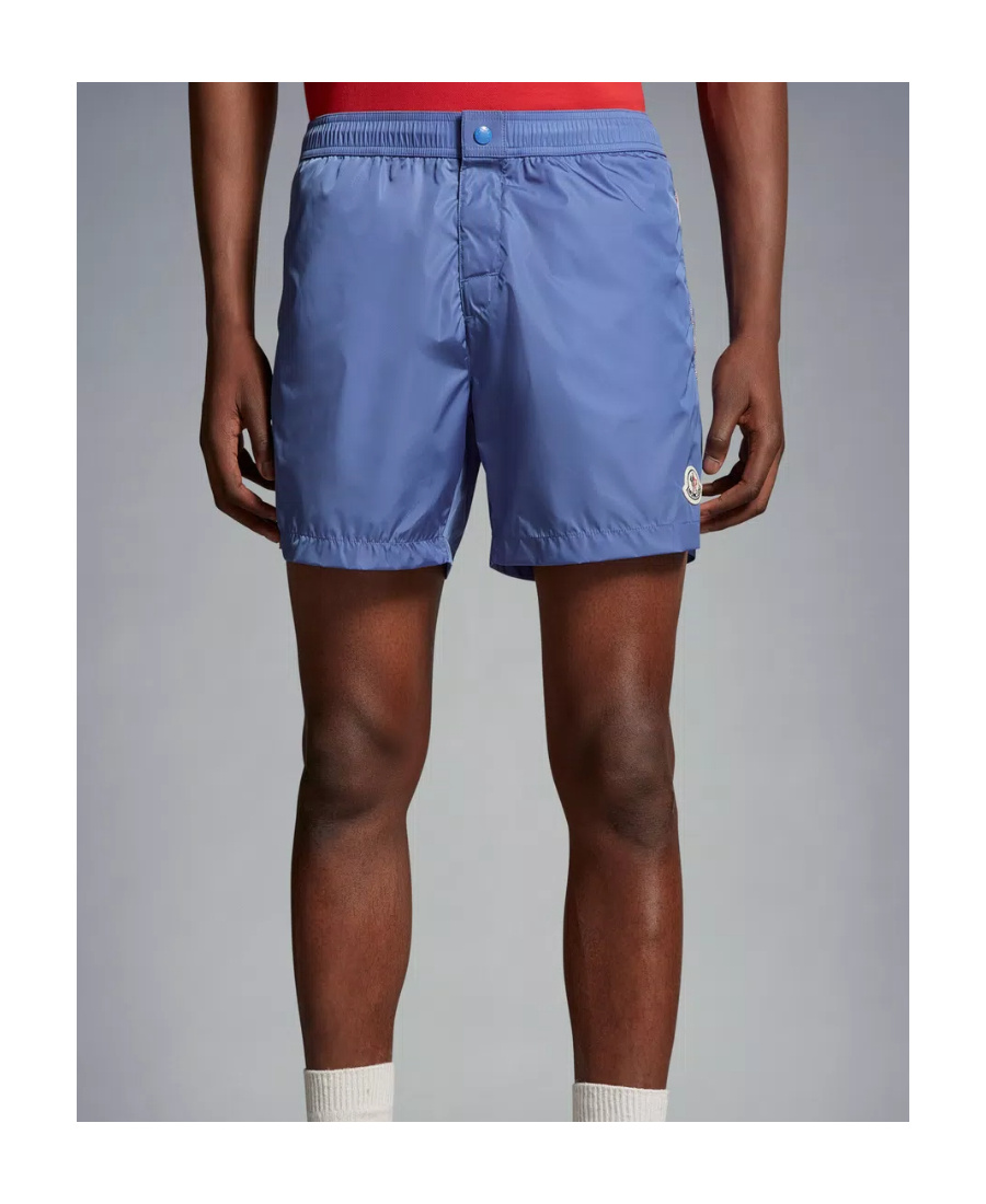 Moncler Swim Shorts In Blue