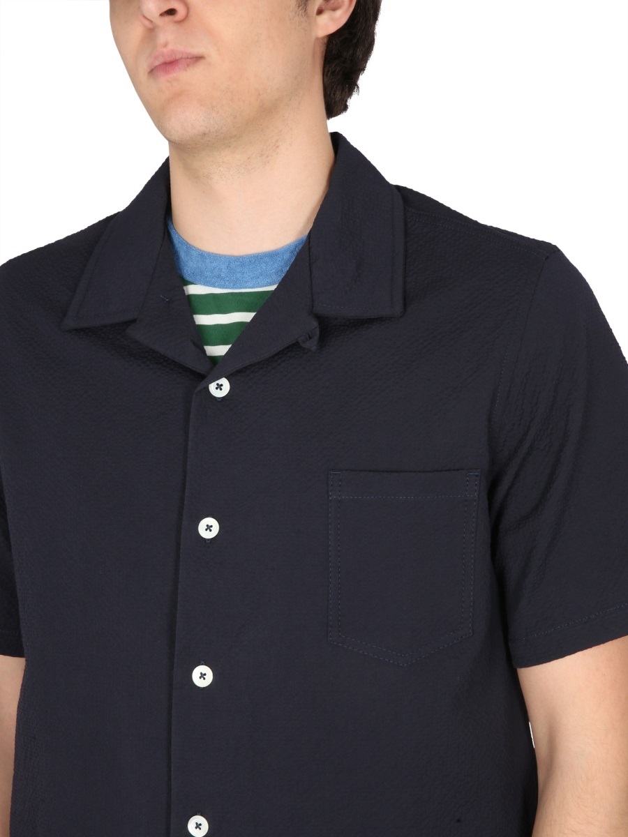 Shop Howlin' Howlin Cocktail Evening Shirt In Black