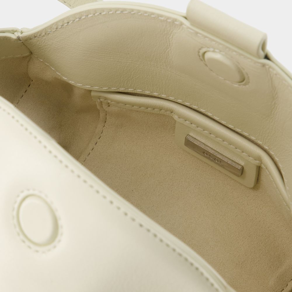 Osoi Off-white Cassette Bag In Nude