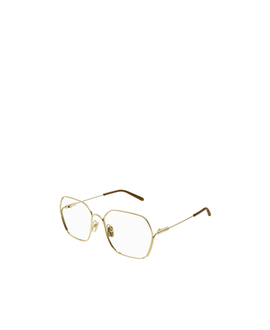 Chloé Oversize Geometric-frame Glasses In White