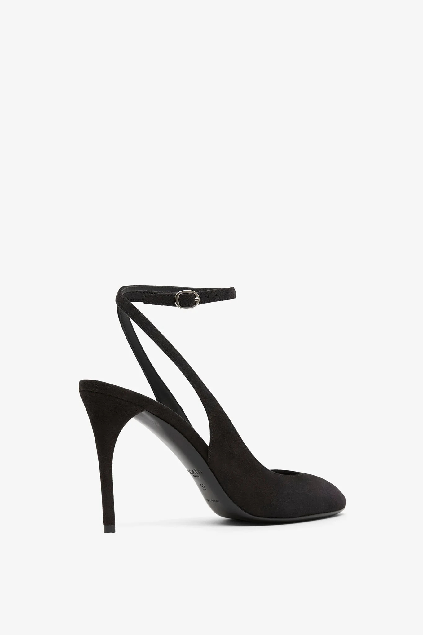 Alaïa Round Toe High Heels In Black