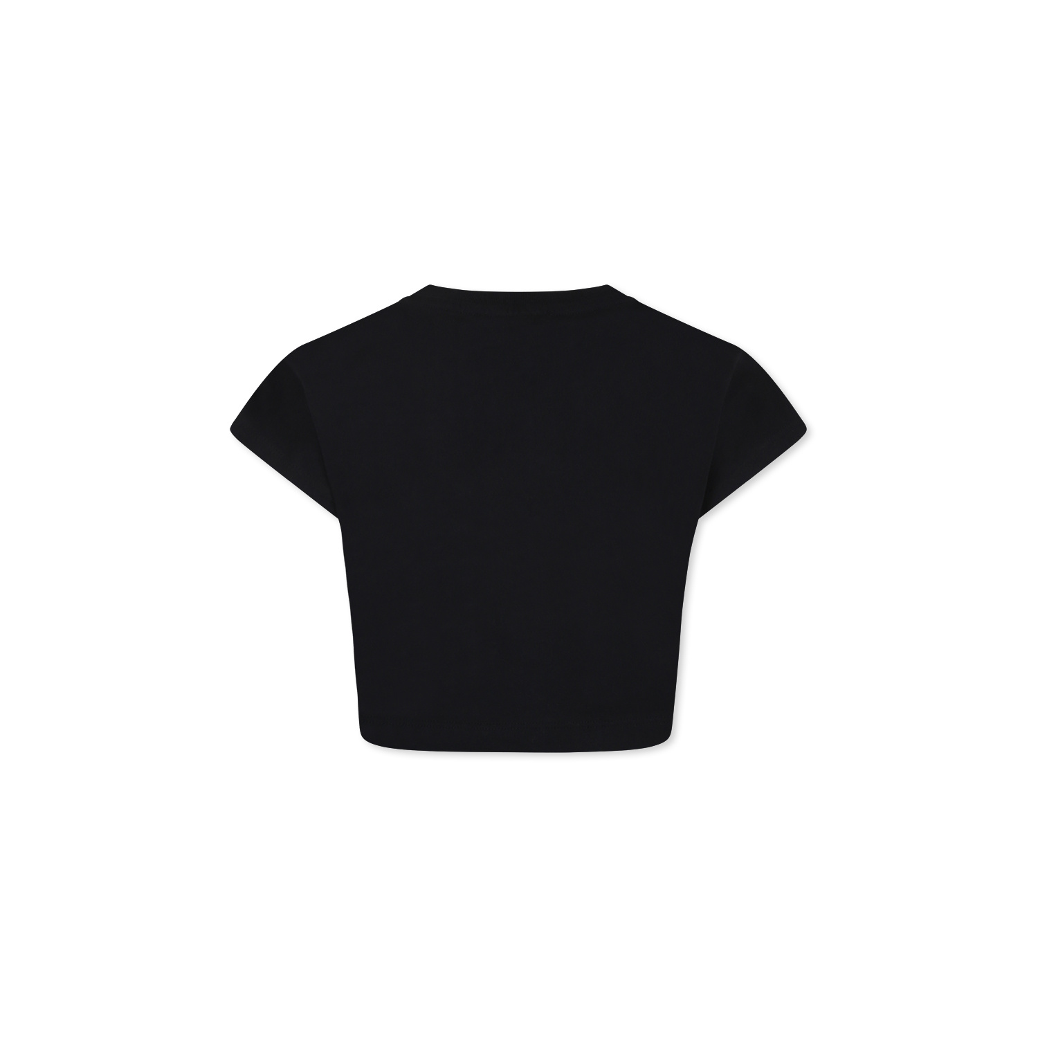 Shop Balmain Embroidered-logo T-shirt In Black