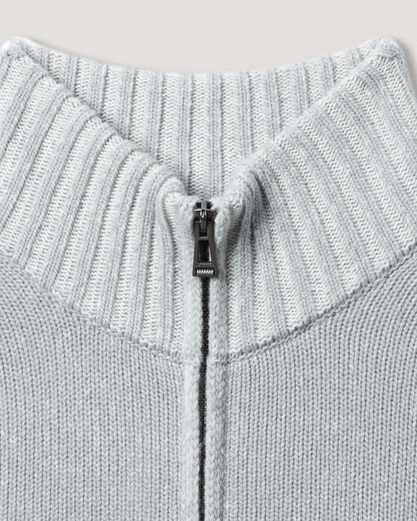 Belstaff The Seasonal Watch Full-zip Sweater In Blue