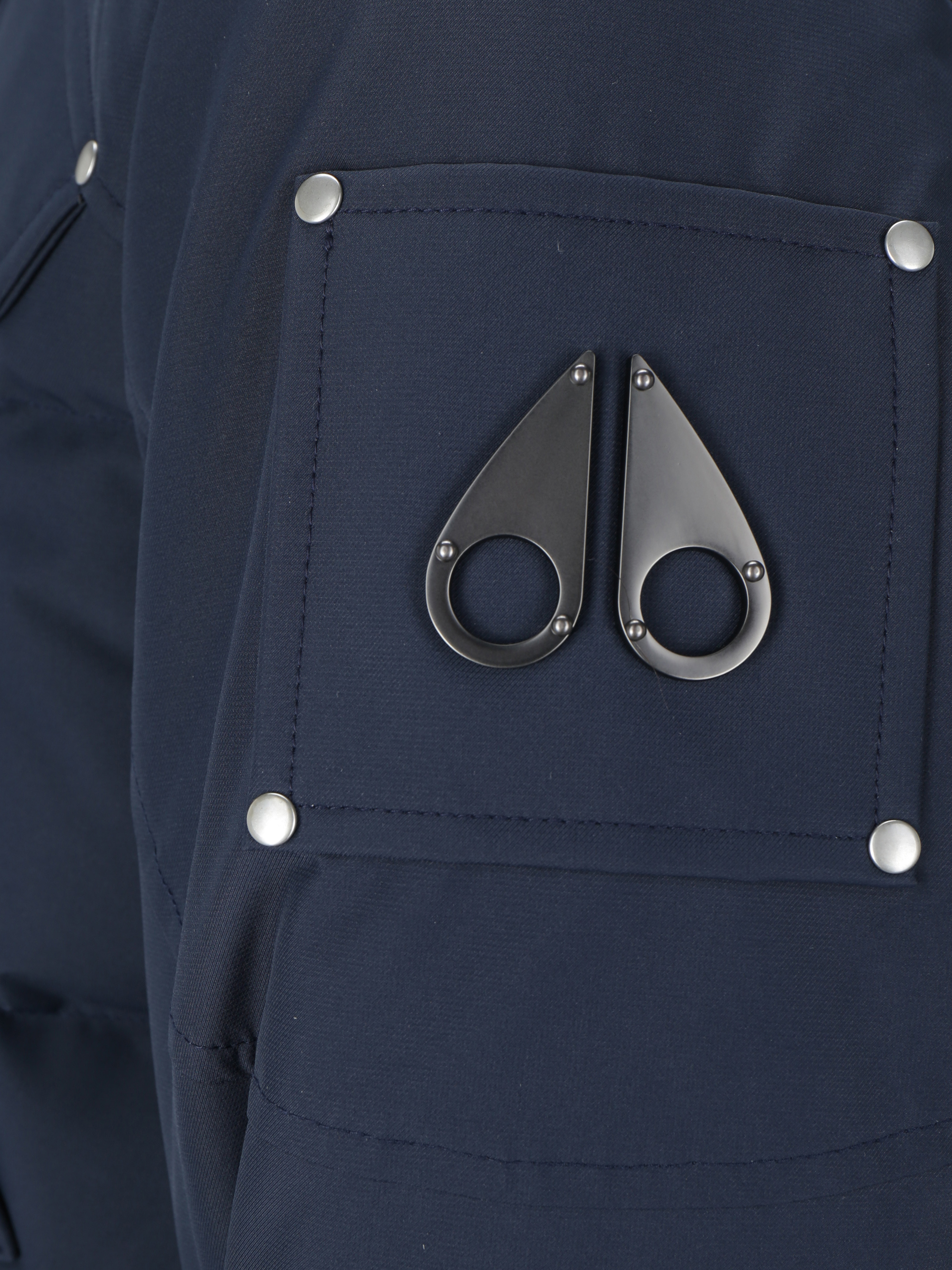 Moose Knuckles Cloud Down-filled Hooded Parka In Black