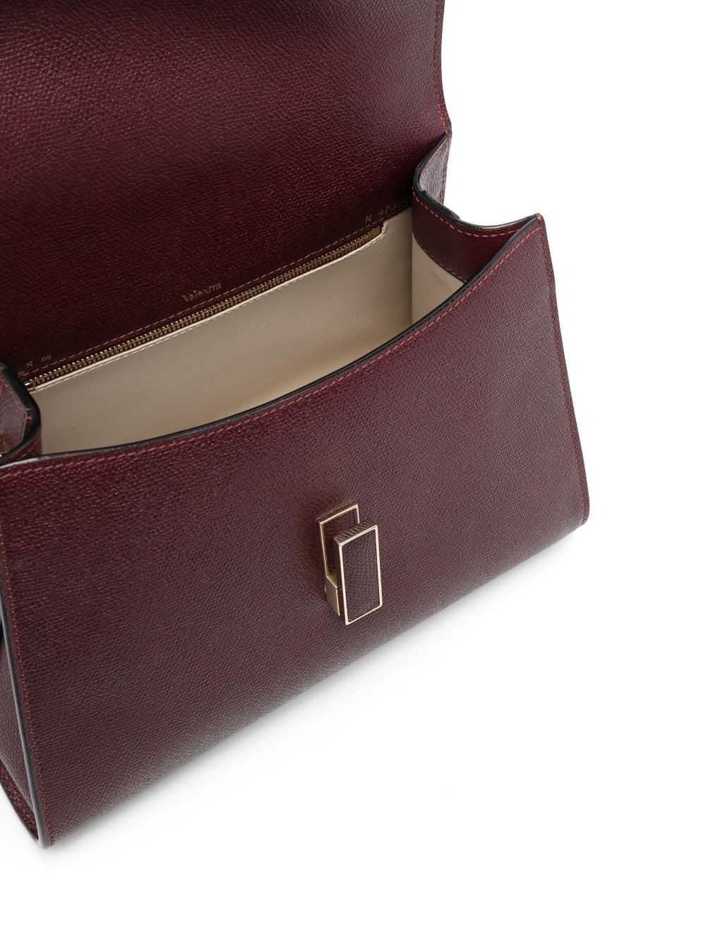 Valextra Iside Tote Bag In Red