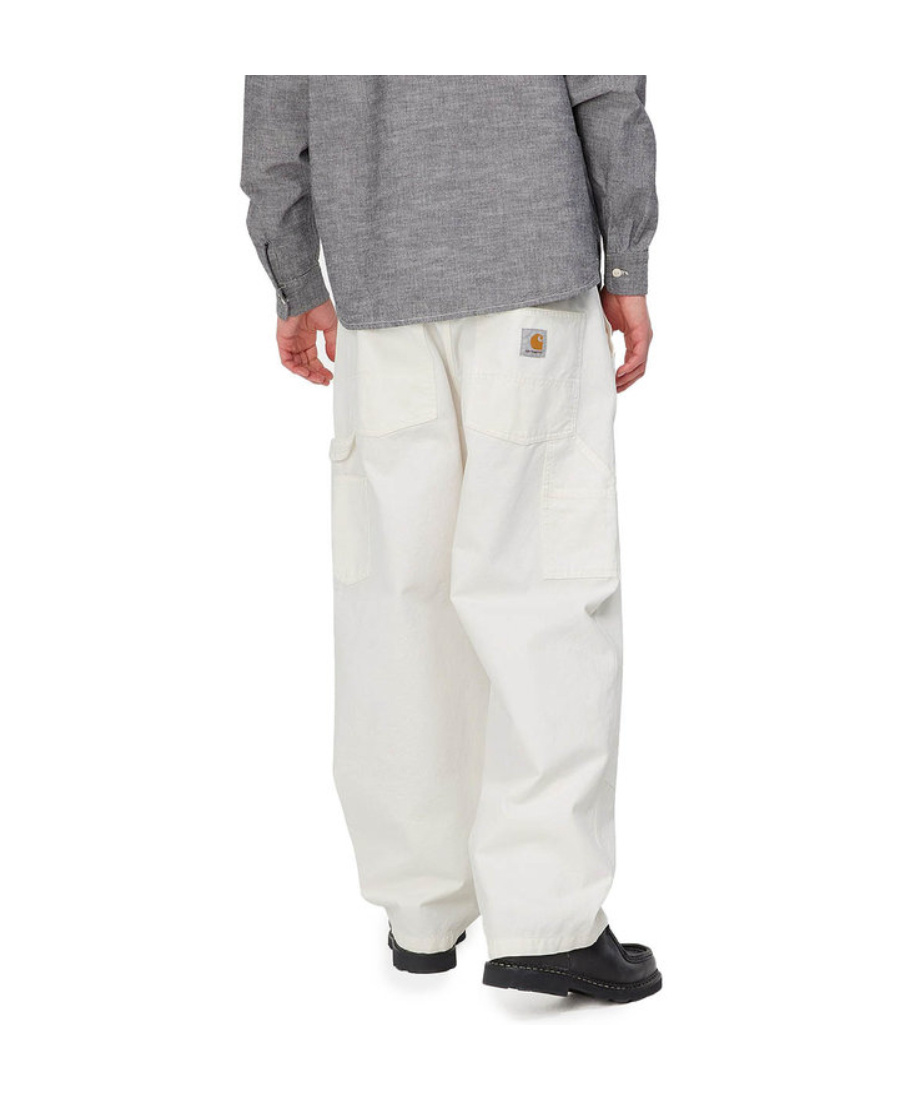 Carhartt Walter Double Knee Tapered Trousers In White