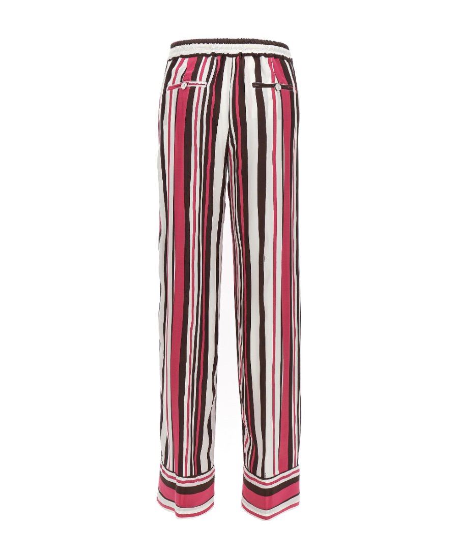 KITON KITON STRIPED DRAWSTRING PANTS 