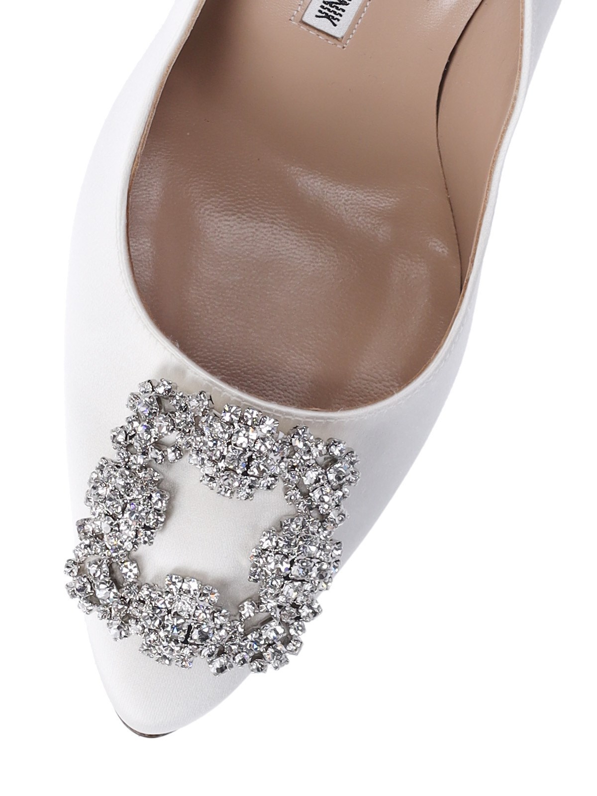 MANOLO BLAHNIK MANOLO BLAHNIK HANGISI SATIN PUMPS