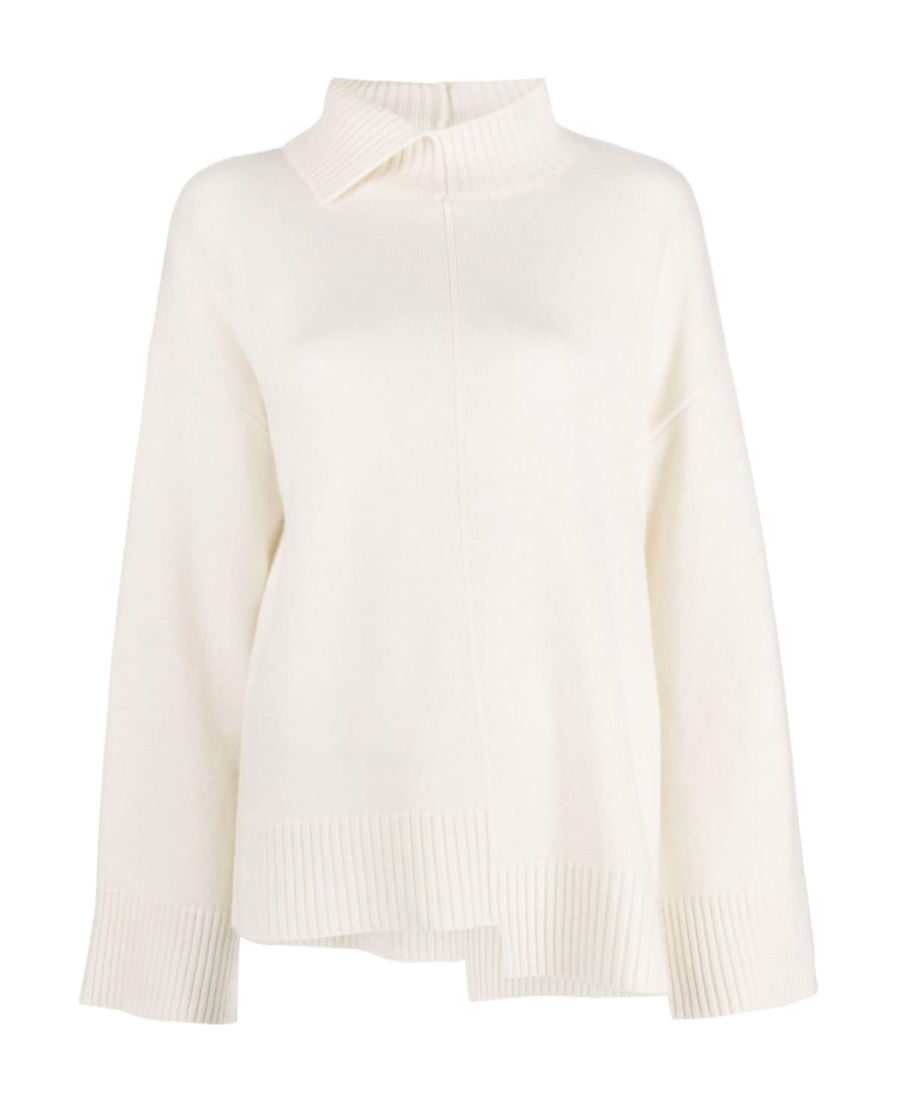 P.A.R.O.S.H WOOL ASYMMETRICAL DESIGN SWEATER
