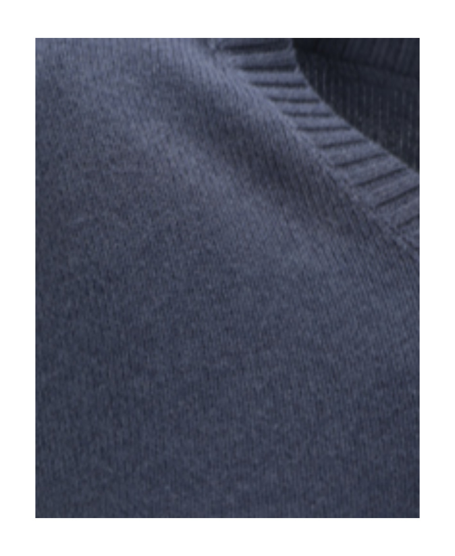 Brunello Cucinelli Long-sleeved V-neck Sweater In Black