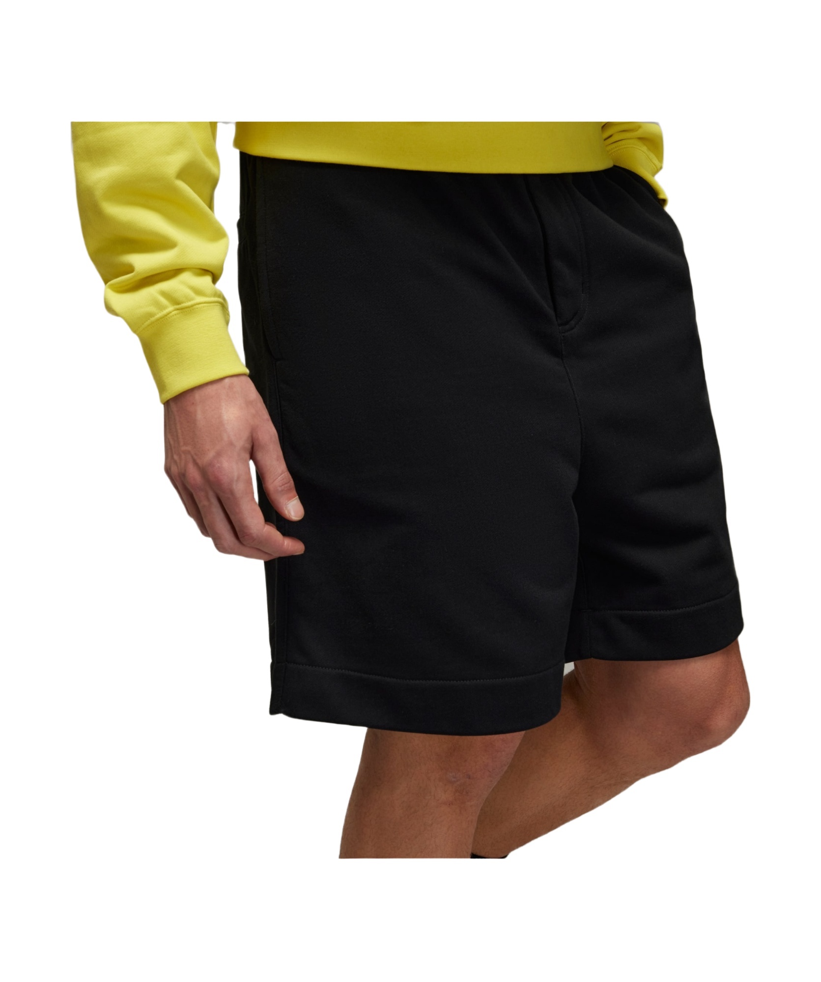 Y-3 Logo-print Elasticated-waist Shorts In Black