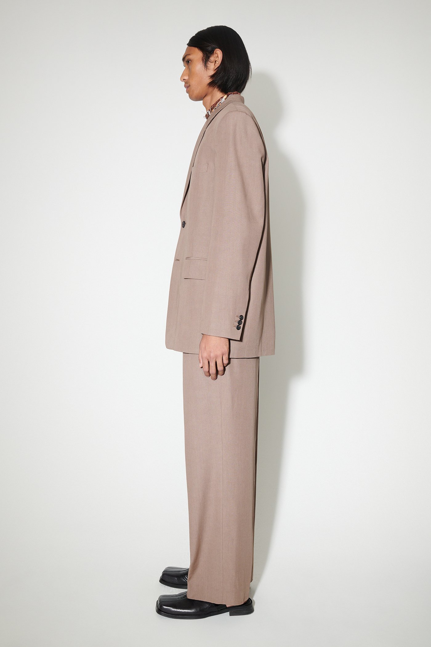 Our Legacy Vienna Single-breasted Blazer In Brown