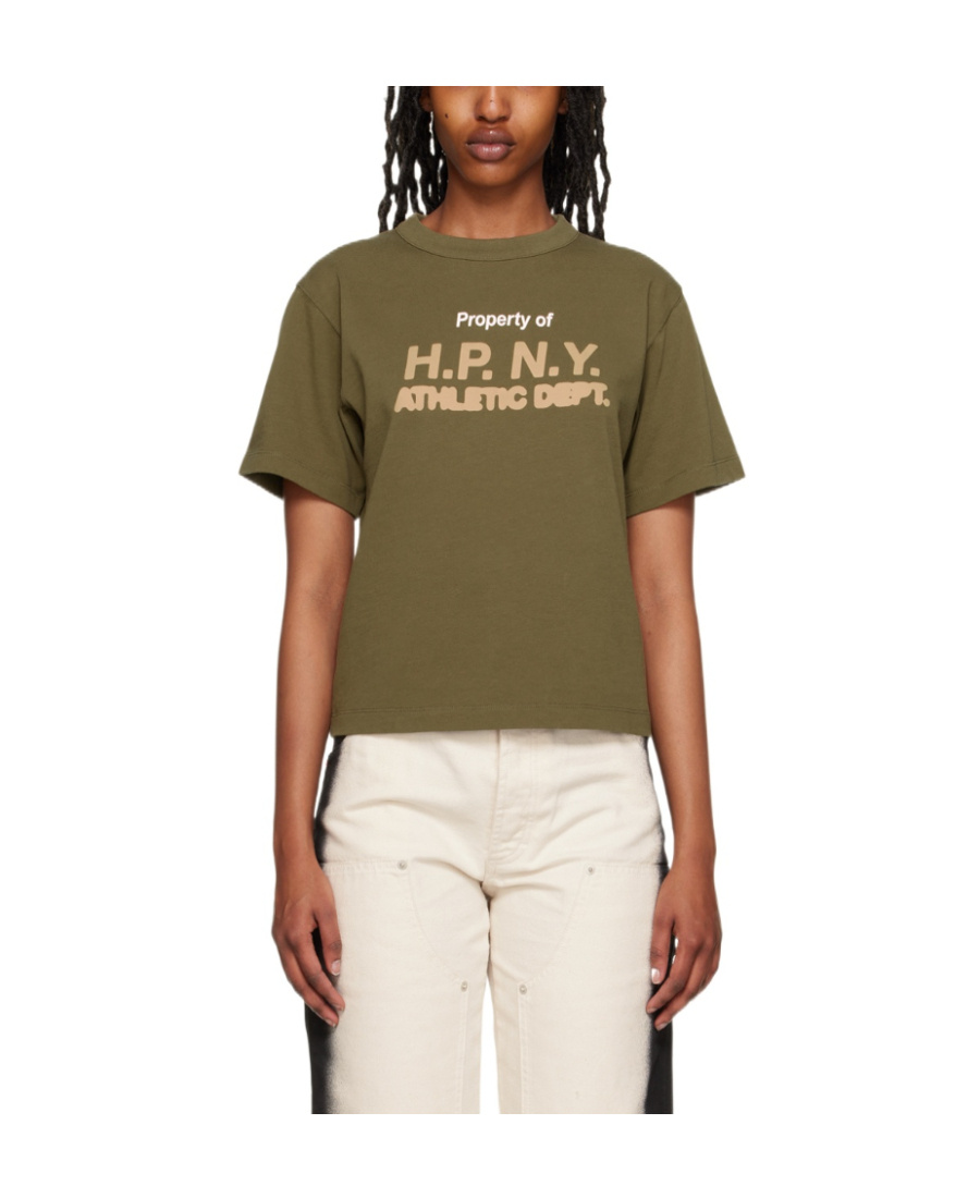 Heron Preston Logo Short-sleeved T-shirt In Green