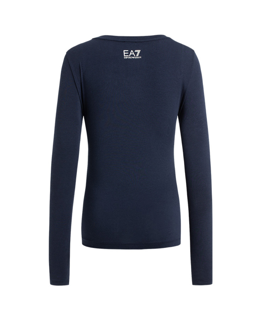 EA7 CRYSTAL SET LONG-SLEEVED T-SHIRT