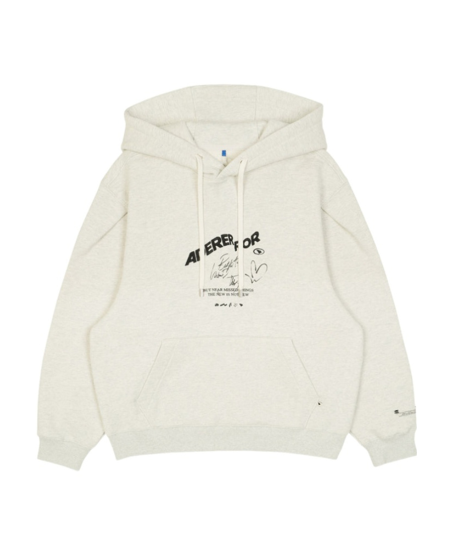 Ader Error Hoodie In White