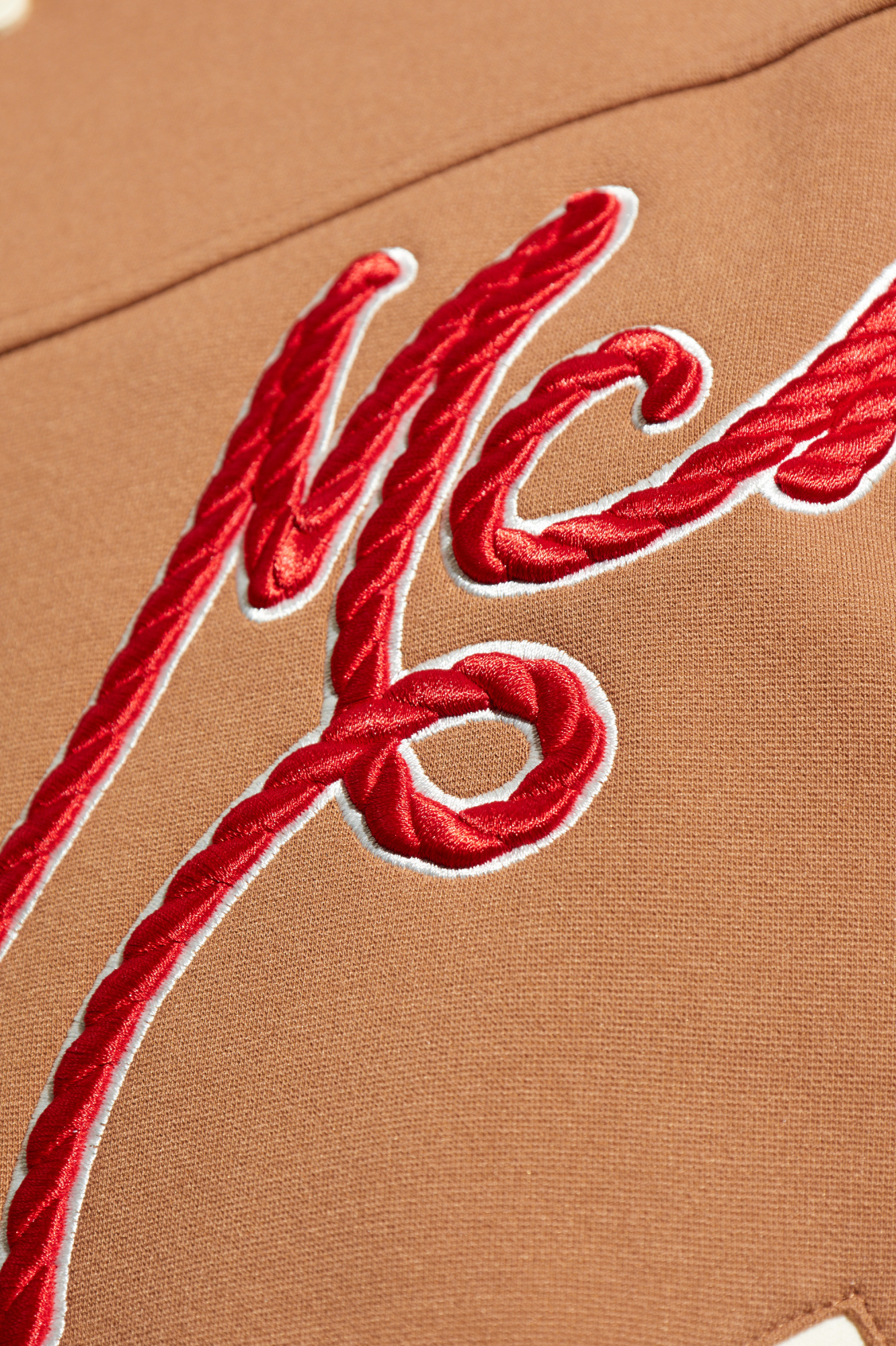 Mcm Brown Jackets In Pink