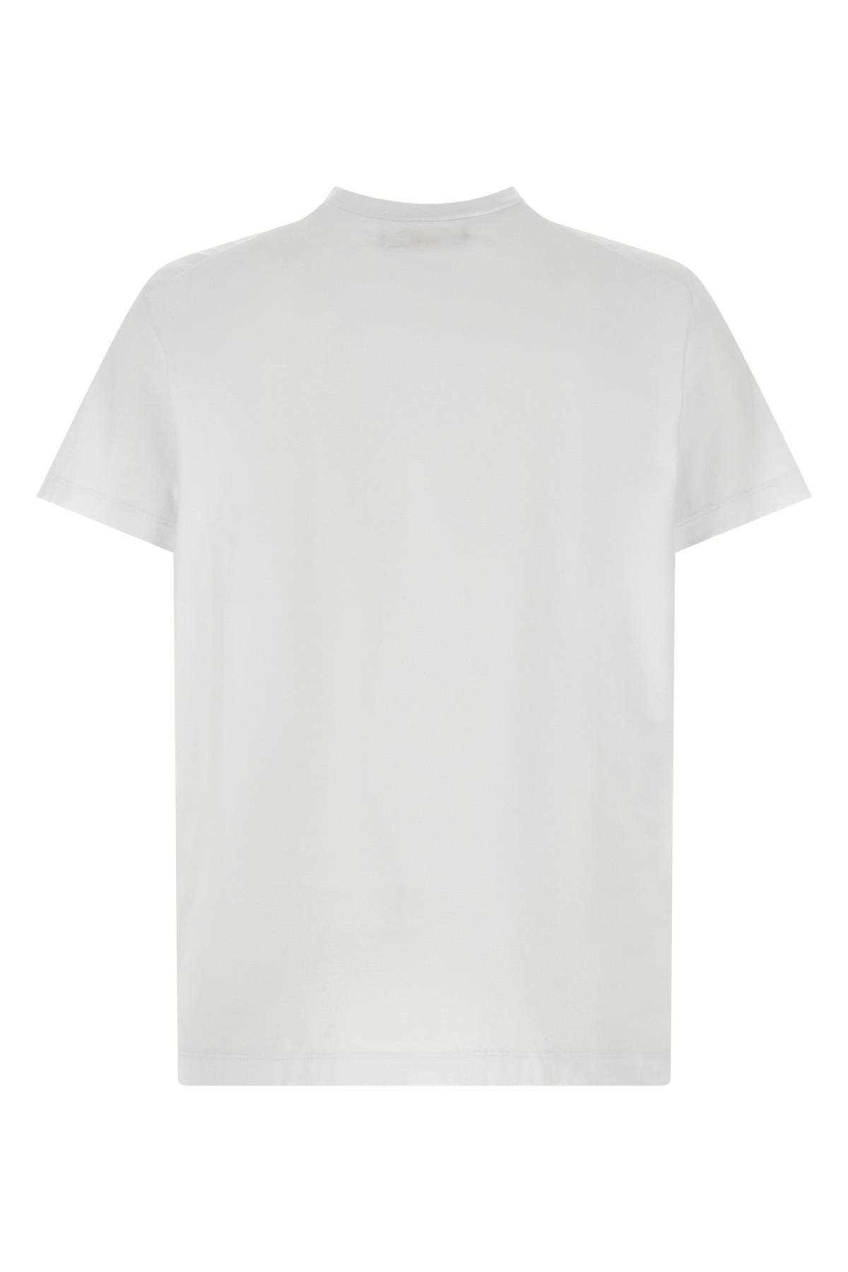 Dsquared2 Ducati X D2 White T-shirt With Logo On The Front In Cotton Man In White