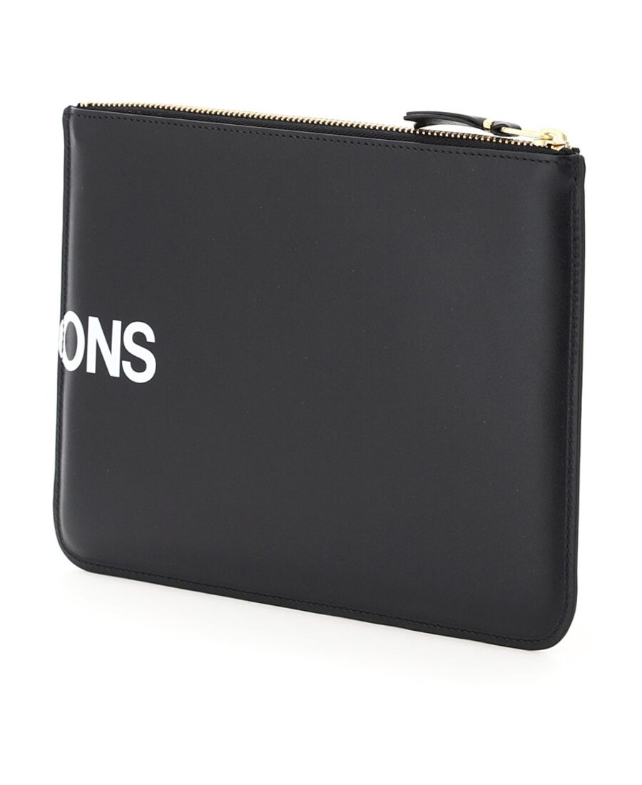 COMME DES GARÇONS LOGO PRINT POUCH
