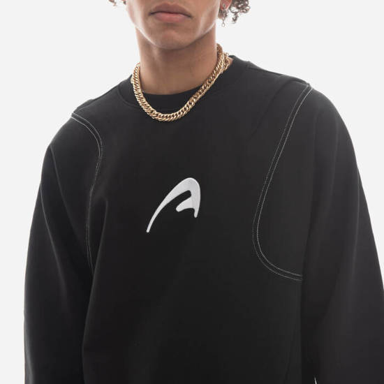 ADER ERROR ROUND-NECK SWEATER