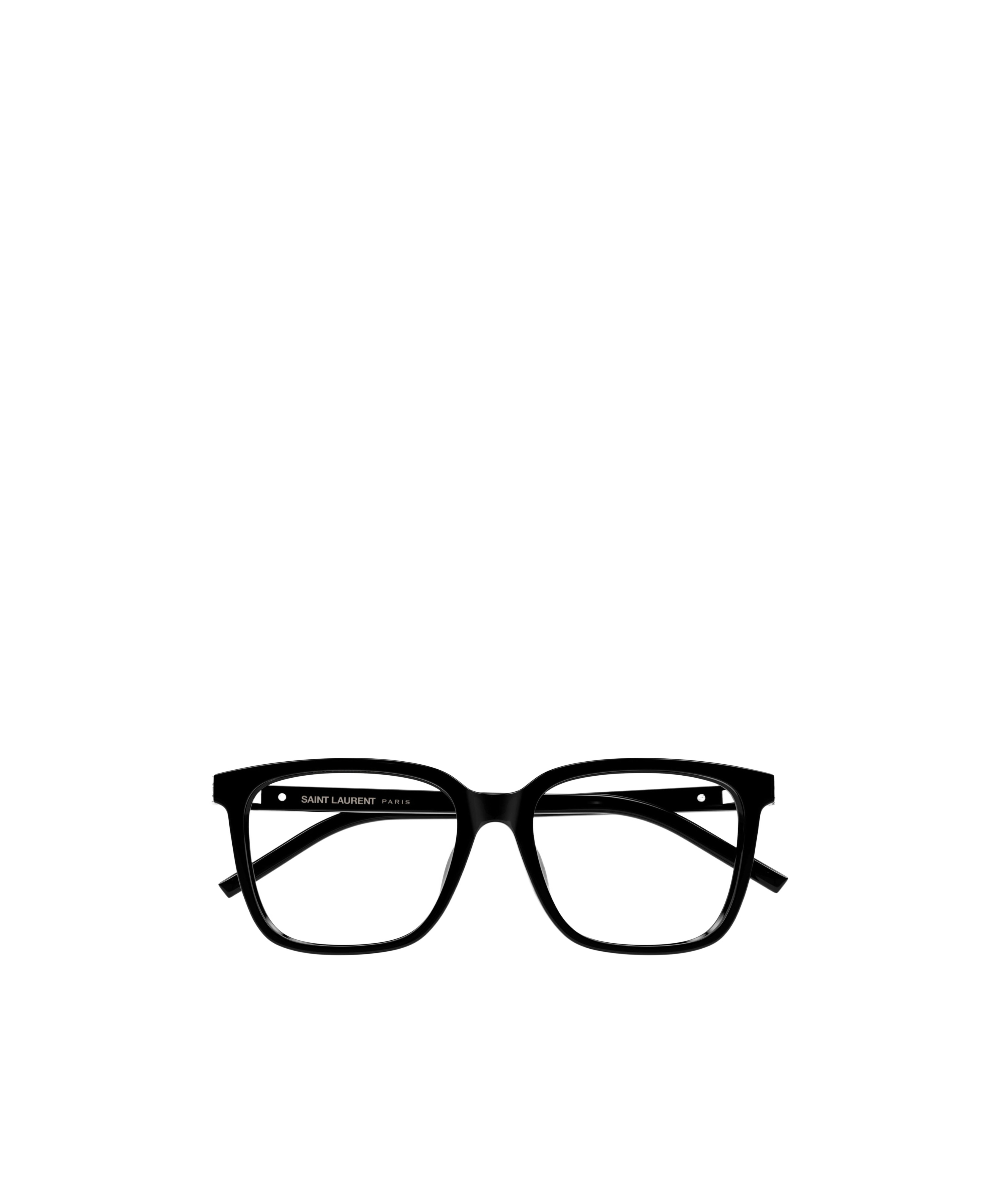 Saint Laurent Logo Flat Mirror In Black