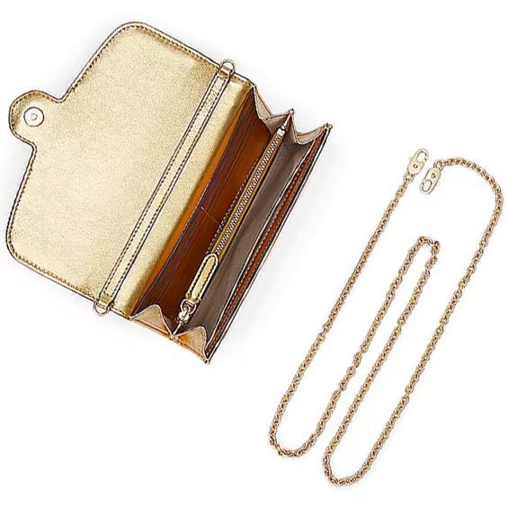 Shop Polo Ralph Lauren Flip Shoulder Bag In Nude