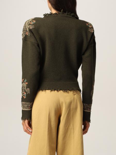 Etro Paisley-print Wool Jumper In Black