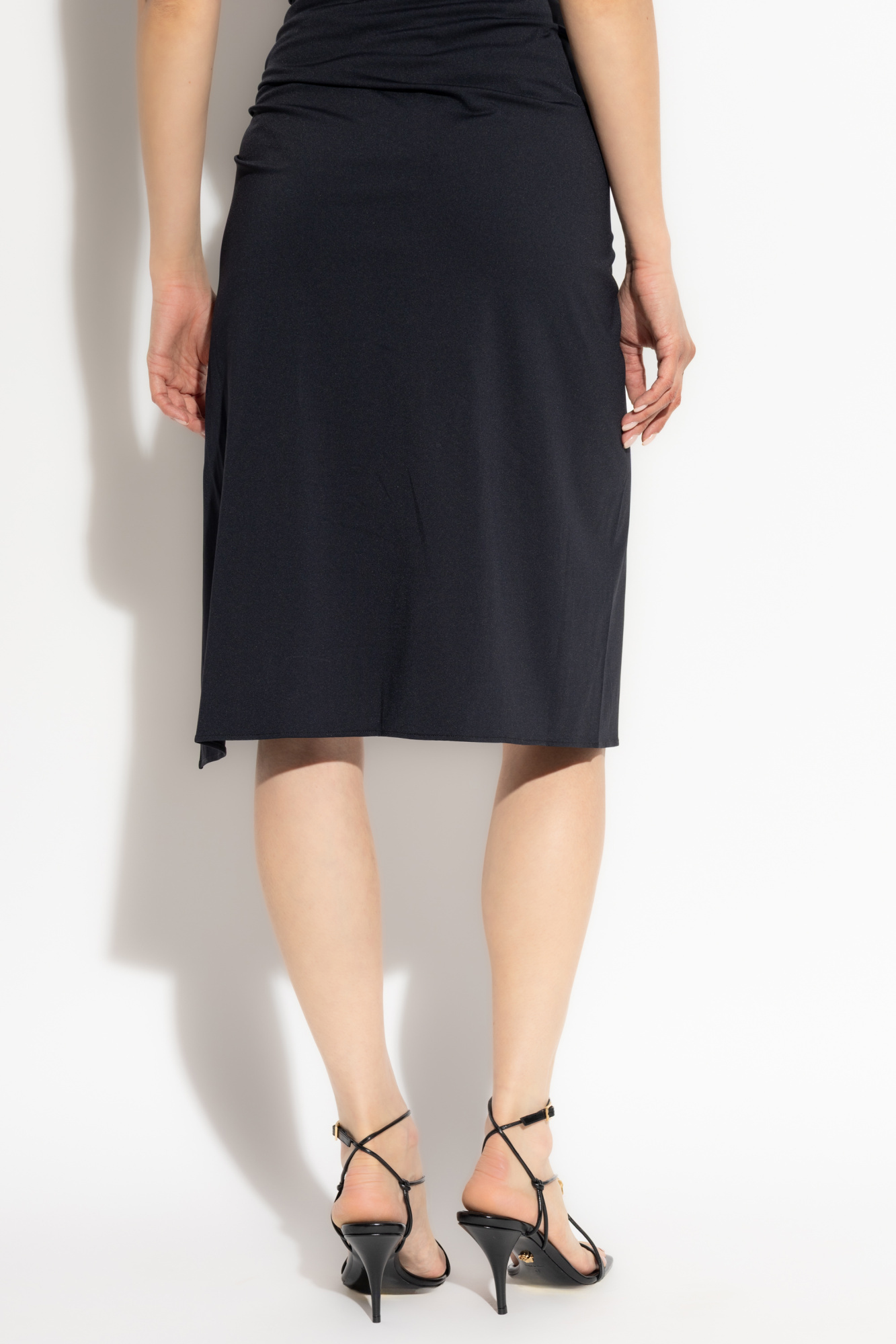 Versace Rolled High-rise Midi Skirt