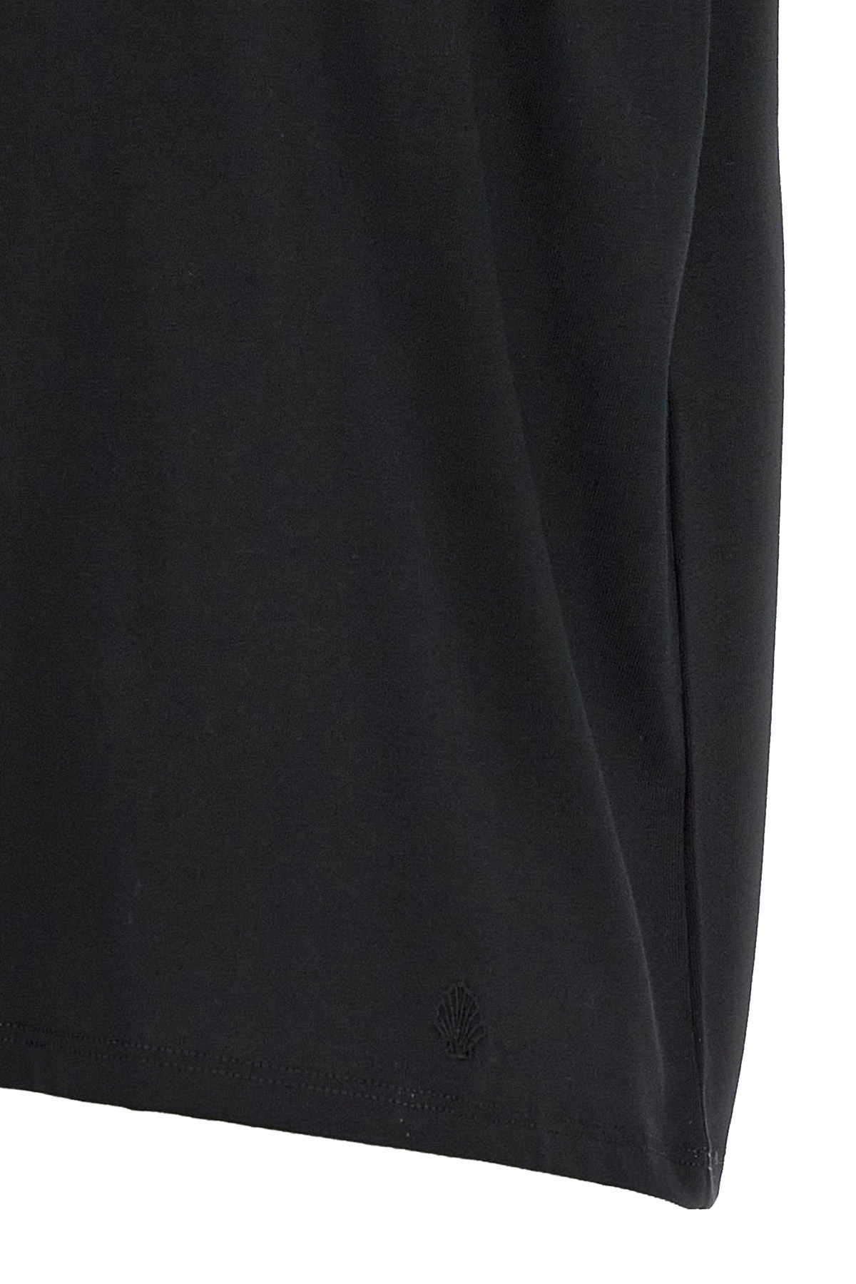 Shop Loulou Studio V-collar T-shirt In Black