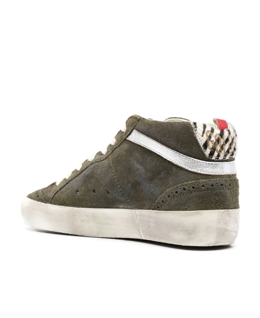 Golden Goose Deluxe Brand Midstar Lace-up Sneakers In Green