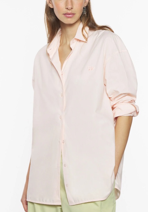 Maison Kitsuné Baby Fox-patch Shirt In Neutral