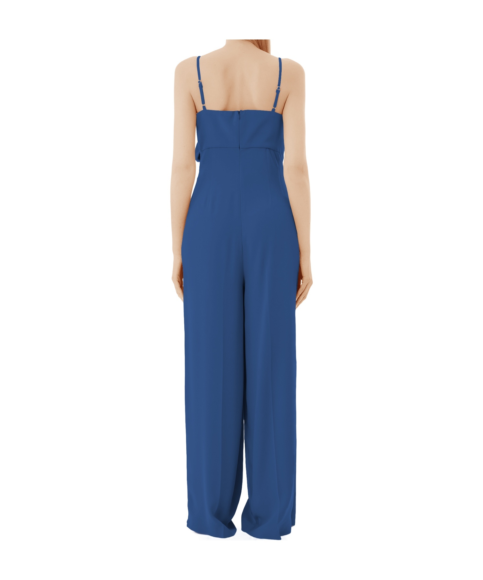 Liu •jo Smart Bow Detailed Jumpsuit Liu-jo In Blue